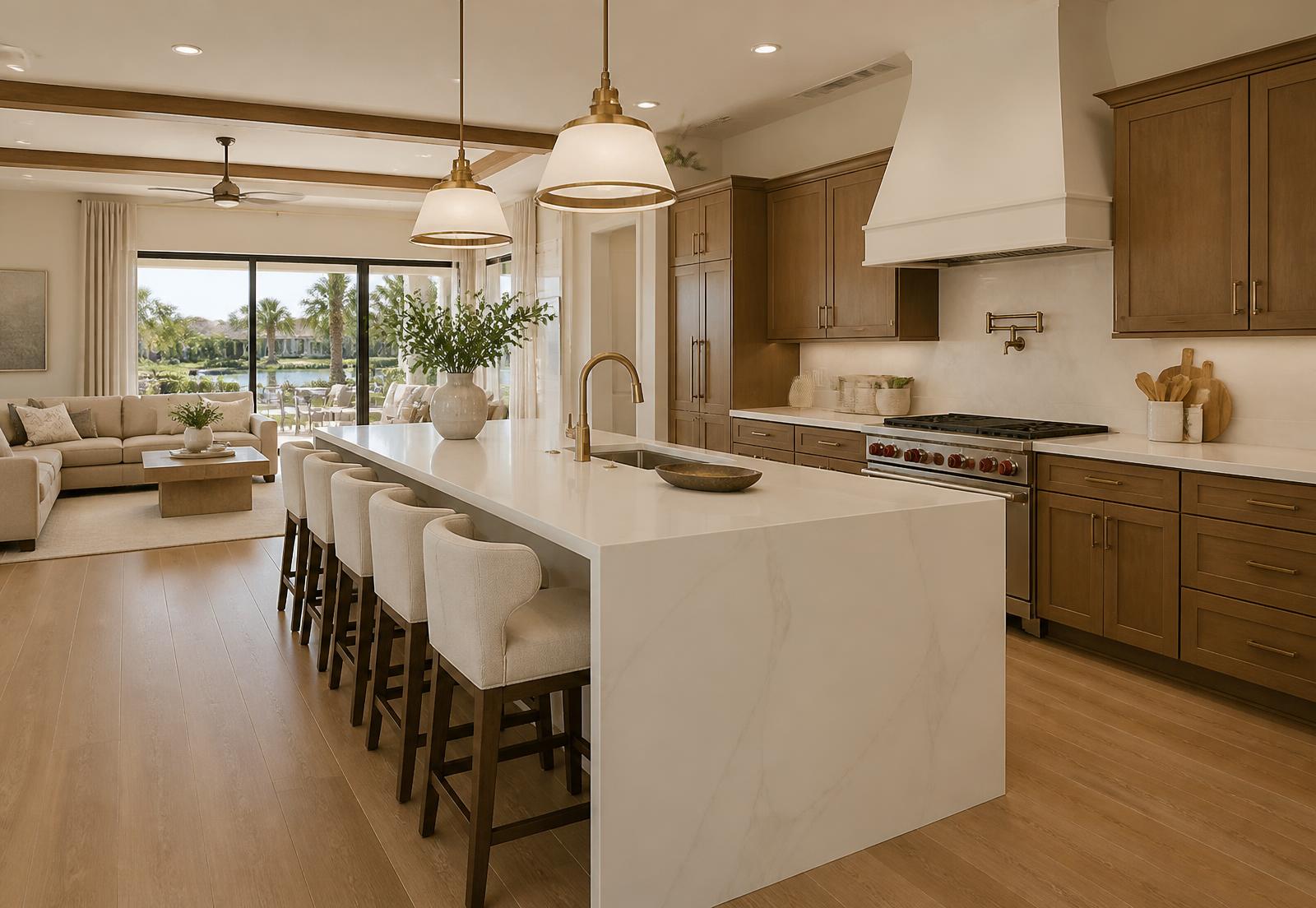 Kitchen remodeled by WM Elite Remodeling in Central Florida